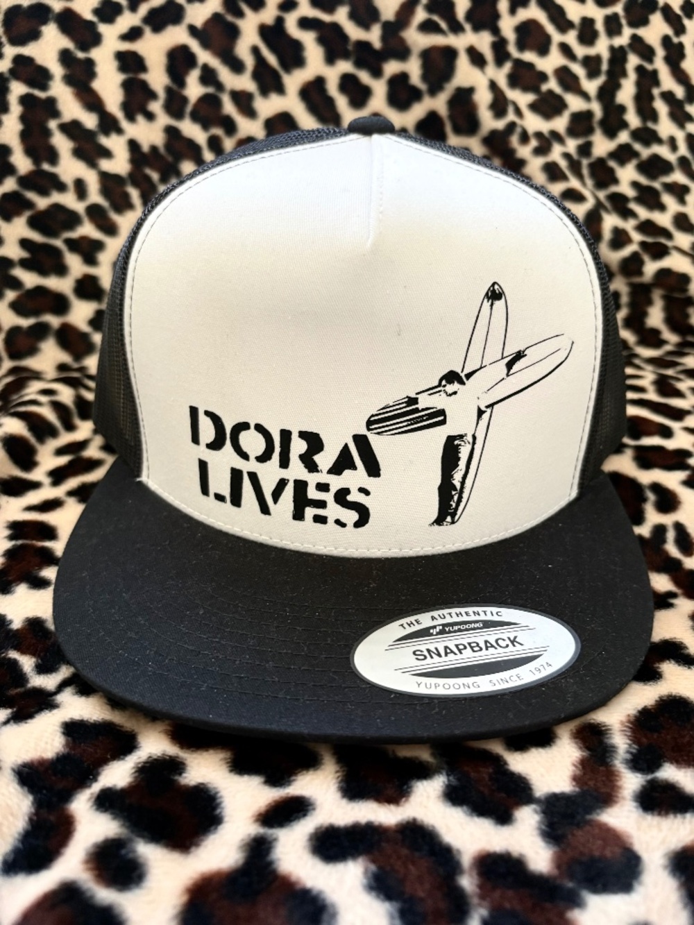 Dora Lives ,Miki Dora Twill Front Trucker  Hat